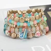 Ensemble de Bracelets Multicolores