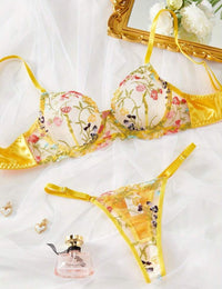 Ensemble Lingerie Flowers