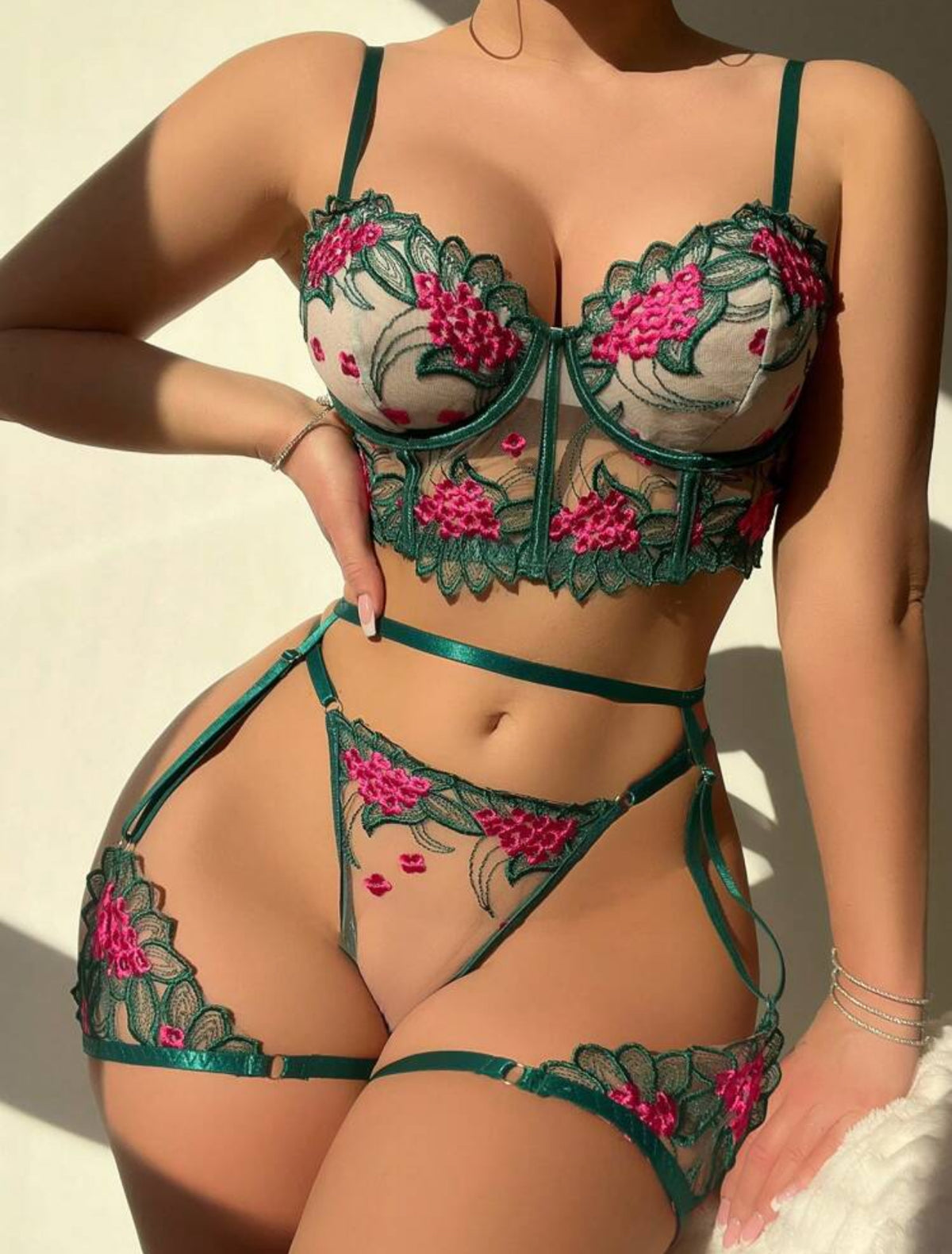 Lingerie Green Babe