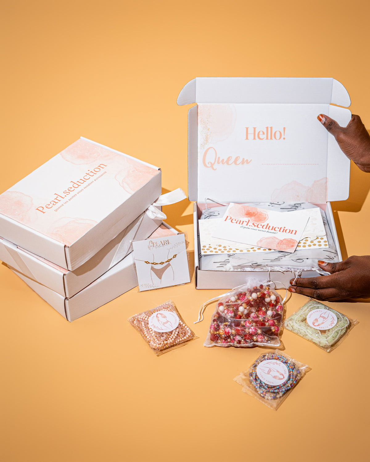 Khadija: coffret pour mariée personnalisé